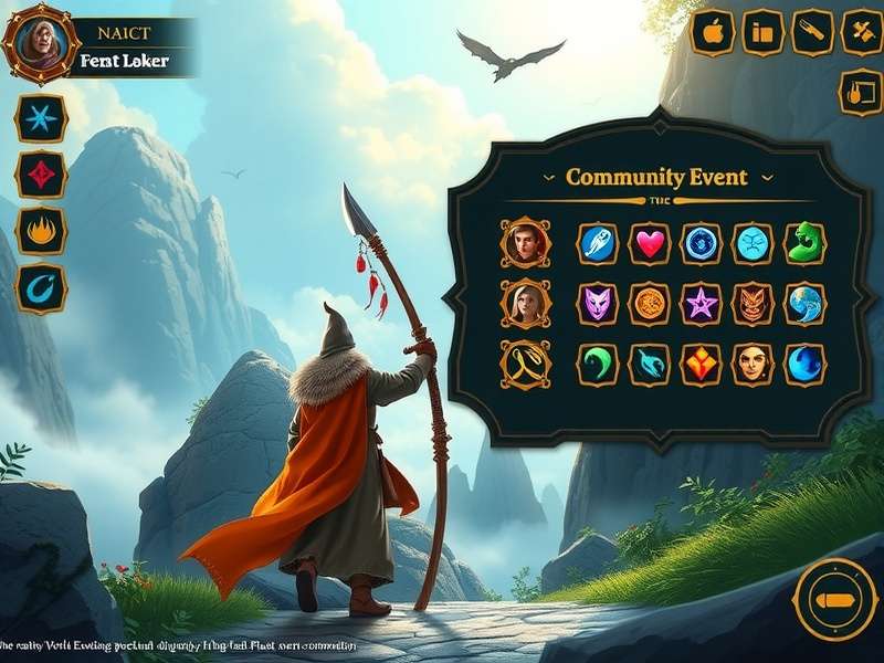 Fantasy World Explorers gameplay screenshot showing magical landscape