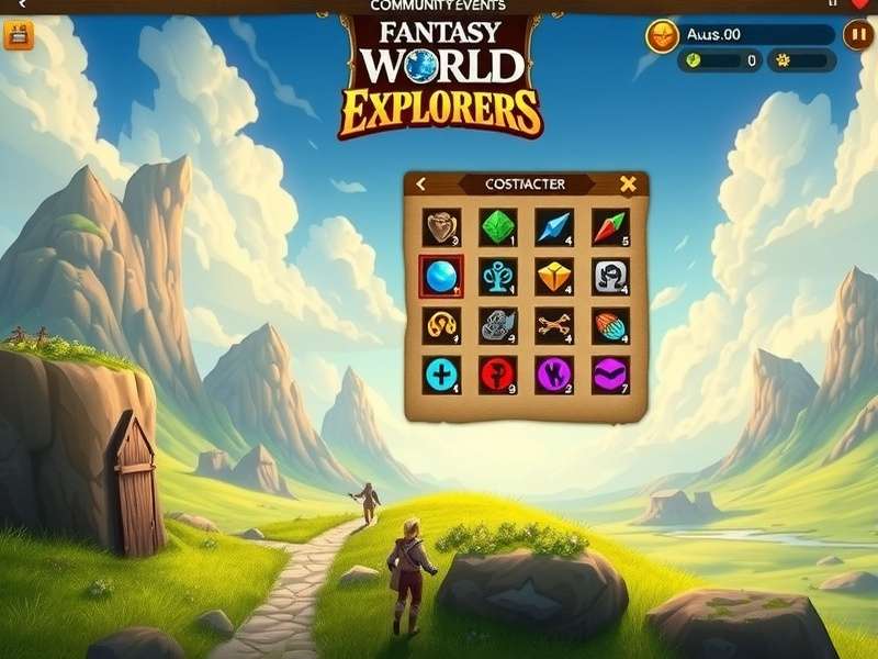 Fantasy World Explorers community event screenshot